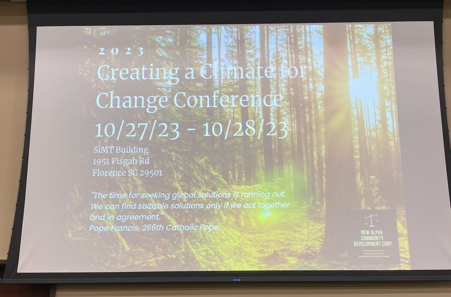 Cultivating Collaboration: Reflections from the Creating a Climate for Change Conference