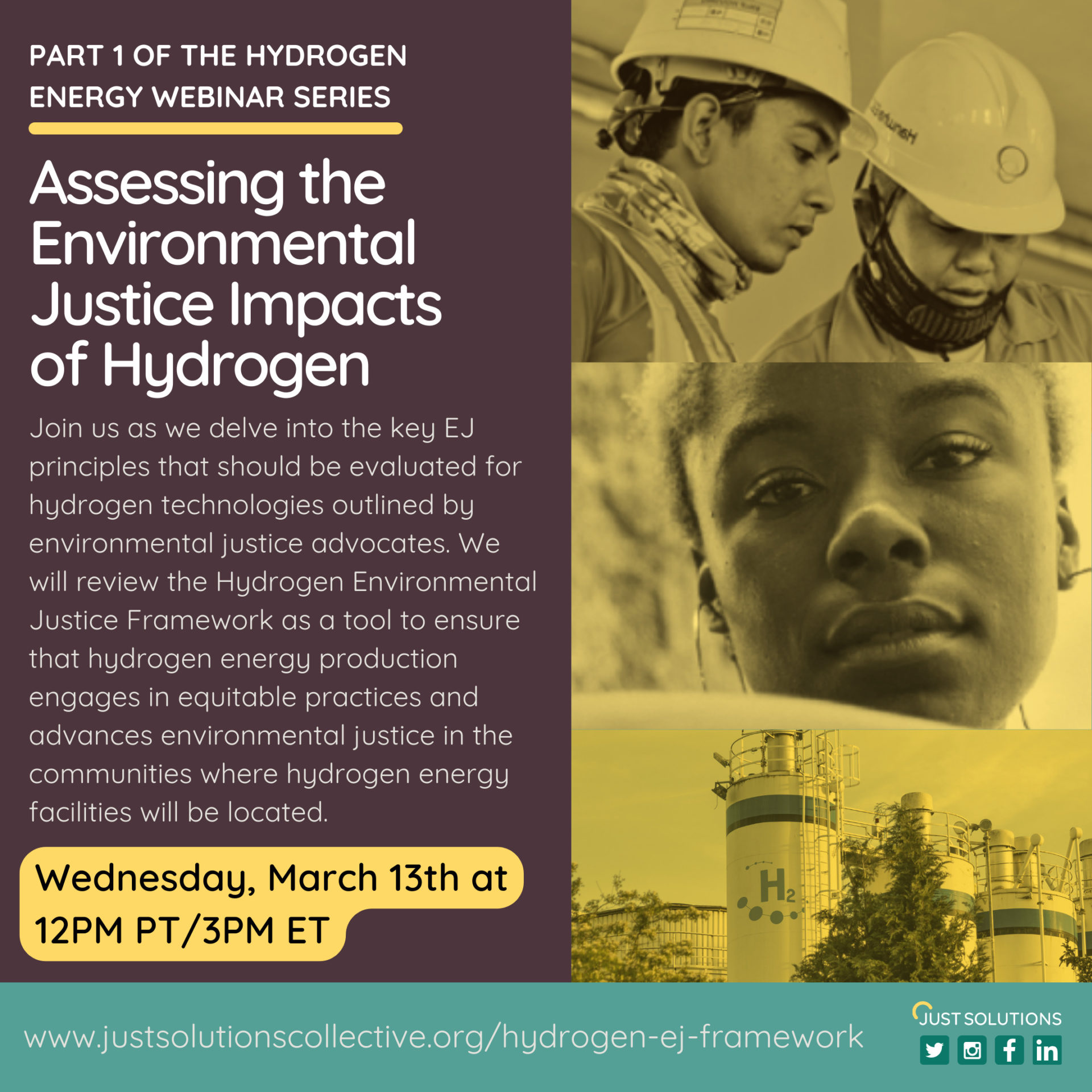 Assessing the Environmental Justice Impacts of Hydrogen