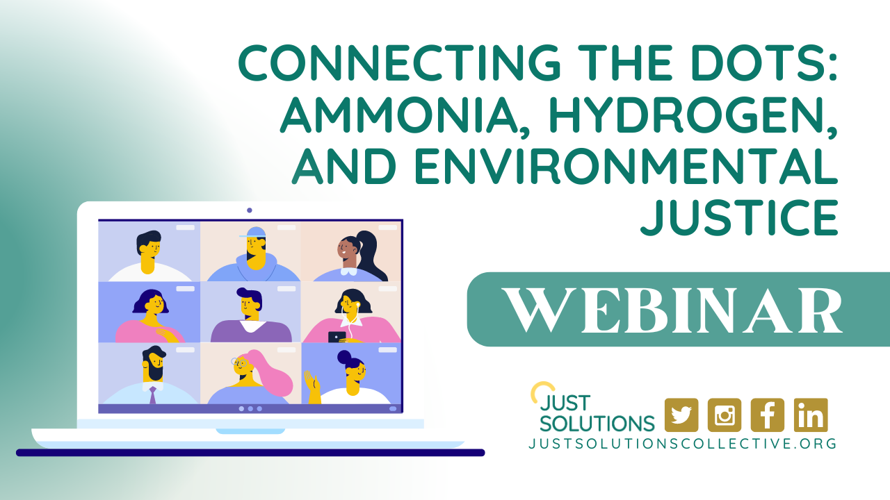 Webinar: Connecting the Dots: Ammonia, Hydrogen, and Environmental Justice