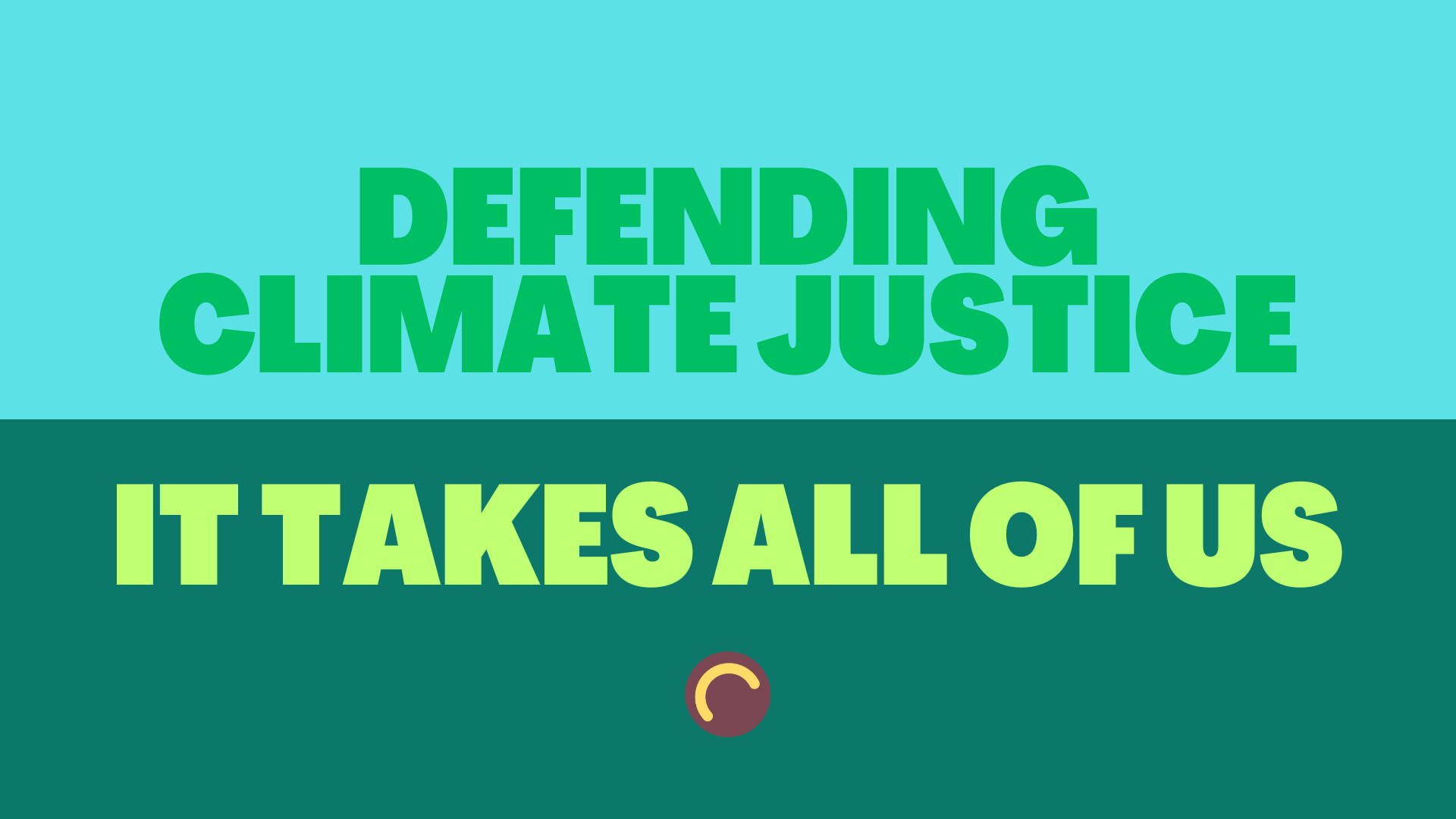 Election Statement: Defending Climate Justice