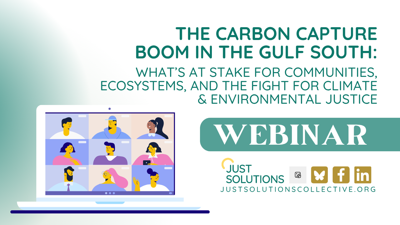 Webinar: The Carbon Capture Boom in the Gulf South