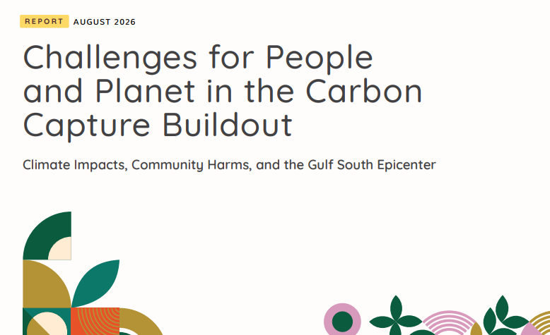 Challenges for People and Planet in the Carbon Capture Buildout